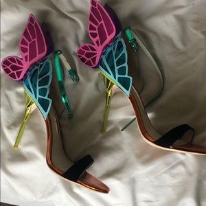 Sophia Webster butterfly fairy heels
